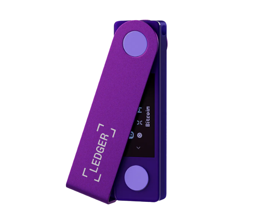 Ledger Nano X фиолетовый