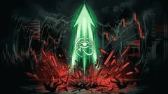 Цена Rave выросла на 85% из-за резкого роста ликвидаций на крипторынках