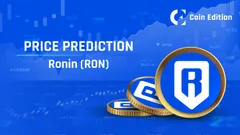 Прогноз цены Ronin: Ronin вырос на 28% после того, как листинг на Coinbase вызвал новый интерес на рынке